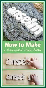 Personalized baby name puzzle, nursery room decor, wooden kids name jigsaw puzzle, baby shower and first birthday gift, name puzzle baby. How To Make A Personalized Name Puzzle