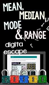 Mean Median Mode Range Digital Math Escape Room Video Video Math For Middle School Math Instruction Math Activities
