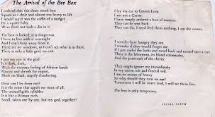 Posts About Sylvia Plath On Ninety9 Notes Sylvia Plath Bee Boxes Sylvia