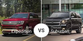 Ford Expedition Vs Chevy Suburban Big Suv Slugfest