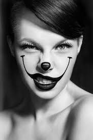 Black And White Clown Makeup Black And White Circus Makeup Clown Makeup Fantasy Makeup