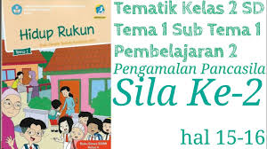Contoh pengamalan sila ke 2 pancasila. Mari Belajar Tematik Kelas 2 Sd Tema 1 Pengamalan Sila Ke 2 Pancasila Youtube