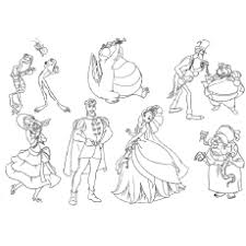 Coloring pages for children : Top 30 Free Printable Princess And The Frog Coloring Pages Online