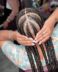Our latest hairstyle collection would give you fabulous ideas on what style you would love to make next. 25 Trending All Back Ghana Weaving Style Ideas 2021 Thrivenaija