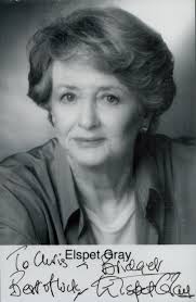 Sold at Auction: Elspeth Gray Signed Black and White Photo Actress Approx.  size 6 x 4. Good condition. All