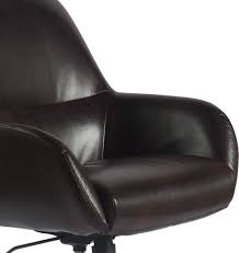 Check spelling or type a new query. Tommy Hilfiger Forester Luxury Bonded Leather Home Office Chair Modern Round Swivel Accent Seating Adjustable Height Dark Brown Buy Online At Best Price In Uae Amazon Ae