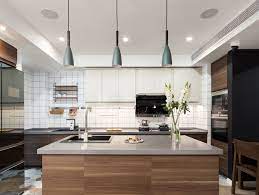 If lighting a larger island with three pendants, hang one directly over the center of the island, then space pendants about 30 apart (but also remember that you want the outside of the pendant we've covered the general guidelines on how to hang and space pendant lighting over your kitchen island! Best Pendant Light Fixtures For Kitchen Island Lighting