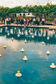 21 Wedding Pool Party Decoration Ideas For Your Backyard Wedding Wedding Pool Party Wedding Pool Party Decorations Pool Party Decorations