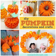 These diy fall decorations make great fall crafts for adults and will give your home a natural, autumn touch with pumpkins, gourds, and fall leaves. Fall Favorite Pumpkin Party Ideas Crafts Mimi S Dollhouse