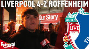 Sofascore also provides the best way to follow. I Do Absolutes Mane Is The Best In The World Liverpool V Hoffenheim 4 2 Youtube