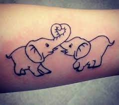Elephath Elephant Tattoos Mother Tattoos Tiny Elephant Tattoo
