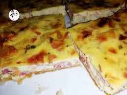 La torta salata con ricotta è una ricetta soffice e golosa, ideale da servire come antipasto durante il vostro menù del pranzo pasquale. Ricetta Torta Salata Veloce Alla Ricotta E Prosciutto Cotto Ricettario Tipico