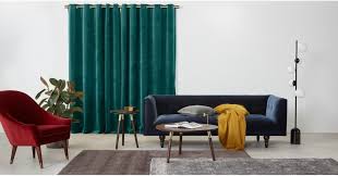 Forever 21 is sure to have the perfect velvet top for you. 2 X Julius Velvet Eyelet Lined Pair Of Curtains Teal Blue 228 X 228cm Made Com Velvet Curtains Living Room Curtains Living Room Velvet Curtains
