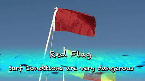 Safe Day At The Beach Flag Warning English Youtube
