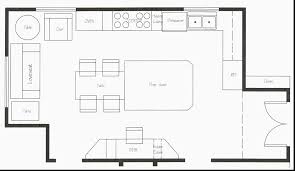 034 Restaurant Floor Plan Template Clever Table Layout Of