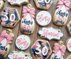 20th Birthday Decoration Ideas For Her Pin On Birthday Cookies