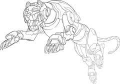 The voltron coloring pages design is simple and fun to do. Voltron Legendary Black Lion Deluxe Figure