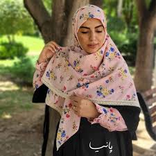 Flower Patterned Hijab