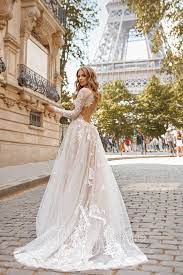 Elegant Wedding Dress 18819 Dior From Love In Paris Collection Victoria Soprano In 2020 Ball Gowns Wedding Wedding Dresses Lace Wedding Dress Long Sleeve