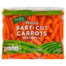 Delicious raw or cooked, carrots also offer an array of nutrients. Signature Farms Baby Cut Peeled Carrots 16 Oz Safeway
