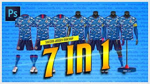 Tutori al video editing adobe premiere tutorial pro cc 2015/2016 baiklah inilah. 7 In 1 Soccer Jersey Mockup Template For Photoshop Youtube