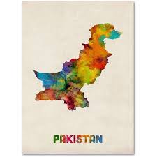 Trademark Fine Art Pakistan Watercolor Map Canvas Art By Michael Tompsett Walmart Com Map Canvas Art Map Art Print Pakistan Art Michael tompsett shop on displate. pinterest