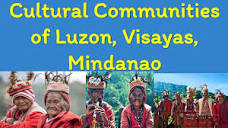 Arts 4 Lesson 1 Quarter 1 | Cultural Communities of Luzon, Visayas ...