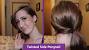 African American Side Ponytail Hairstyles