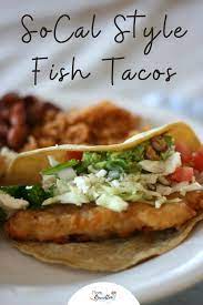 Valerie bertinelli loves the idea of taco tuesday, with its easy prep and infinite combinations of tastes and textures. Fresh Socal Style Fish Tacos Recipe With White Sauce