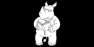 Only 4 left in stock (more on the way). Rinoceronte Con Libro En Pijama 2 Animales Mamiferos Hora De Dormir Ks1 Bw