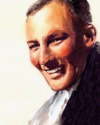 A happy young Stirling Moss...