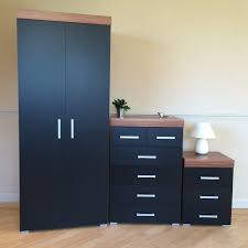 We did not find results for: Drp Trading Bedroom Furniture Set Black Walnut 2 Door Wardrobe 4 2 Drawer Chest 3 Draw Bedside Cabinet Buy Online In Cayman Islands At Cayman Desertcart Com Productid 101421708