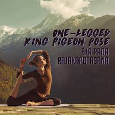 One Legged King Pigeon Pose Eka Pada Rajakapotasana Beyogi King Pigeon Pose Pigeon Pose King Pigeon