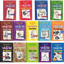 Diary of a wimpy kid: 14 Books Set Diary Of A Wimpy Kid Comic Book Set Learning English Language Books For Children Kids Story Books In English Aliexpress