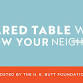 Shared Table | Everyone Needs a Home - H. E. Butt Foundation San Antonio, 140 W Sunset Rd Event Image