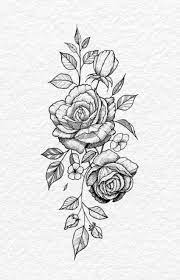 There was a few names that i was going step 1. Drawing Rose Drawing Tattoo Small
