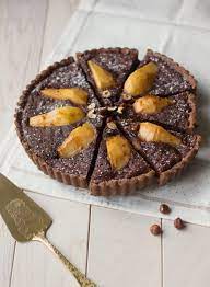Tarte Poires Chocolat Noisettes Tarte Aux Poires Recette Tarte Poire Recette Tarte Poire Chocolat
