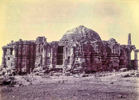 File:1895 archive photo of the Somnath temple ruins, Veraval Gujarat, Exterior 21.jpg - Wikimedia Commons