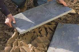 How To Lay A Garden Patio Laying A Patio Paving Diy Garden Slabs