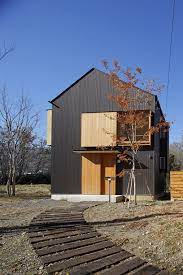 modern barn home in japan arquitetura