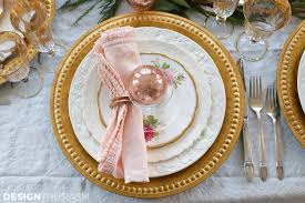 Check spelling or type a new query. Elegant Holiday Table Setting With Gold And Pink Christmas Decorations
