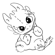 Cute Toothless Svg How To Train Your Dragon Art Baby Dragon Etsy Cute Dragon Drawing Baby Dragons Drawing Dragon Coloring Page