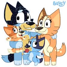 Bluey Fanart By Flutteryoshi952 On Deviantart Cool Cartoons Fan Art Best Cartoons Ever