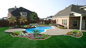 Backyard Ideas Divine Landscaping Large Areas Modern Budget Low Maintenance Outdoor Grass Flower Tree Fence Affordable Engaging Homedesign121