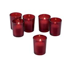 Check spelling or type a new query. Light In The Dark Red Frosted Glass Round Votive Candle Holders With White Votive Candles Set Of 12 Litd Vcg 12 Rnd Rd 1012 W The Home Depot