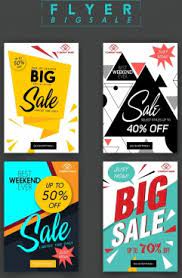Dark blue geometric business solutions a4 flyer. Sale Flyer Template Free Vector Download 28 535 Free Vector For Commercial Use Format Ai Eps Cdr Svg Vector Illustration Graphic Art Design