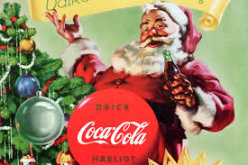 Baseball and coke grew up together 1951. Coca Cola Christmas The 50s