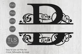 Download Split Letter Svg On All Category Thehungryjpeg Com
