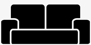 Cozy living room with sofa and bookcase. Couch Furniture Living Room Computer Icons Sofa Icon Png Free Transparent Png Download Pngkey