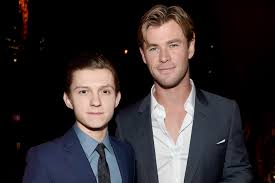 He is the youngest in the family. Chris Pratt And Hemsworth Wish Tom Holland Happy Birthday People Com